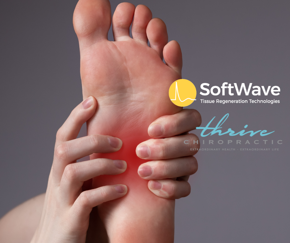 Foot Osteoarthritis and SoftWave Tissue Regeneration Technology at Thrive Chiropractic